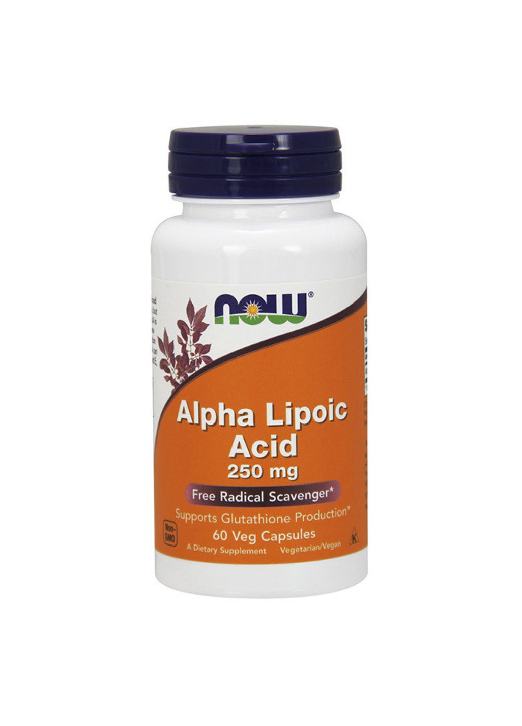 Альфа-ліпоєва кислота Alpha Lipoic Acid 250 mg (120 капсул) нау фудс Now Foods (255409766)