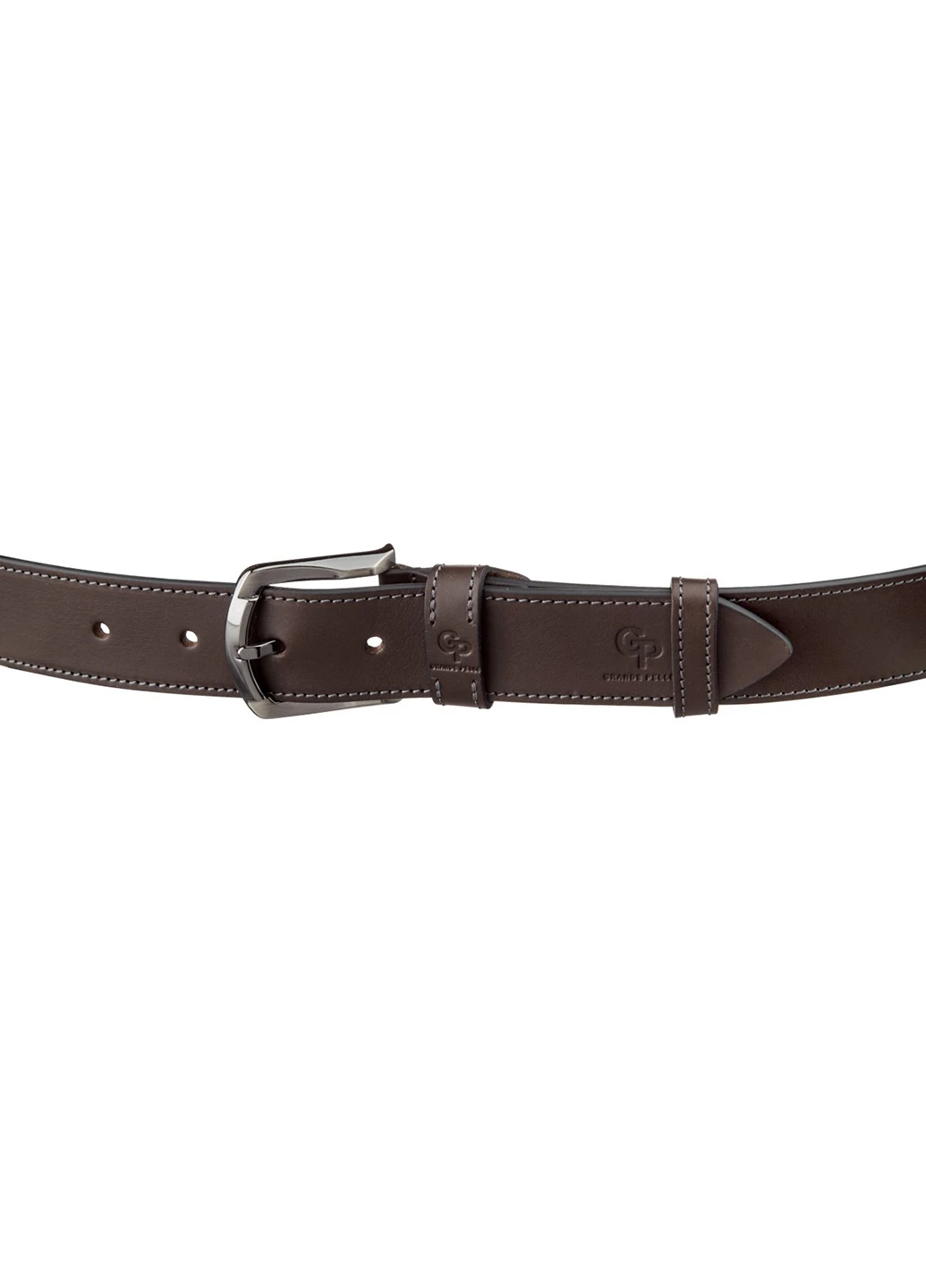 Мужской кожаный ремень 115×3,8 см Grande Pelle (229459106)