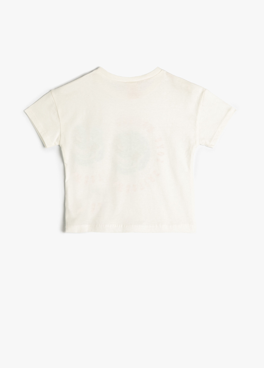 Молочная летняя футболка KOTON