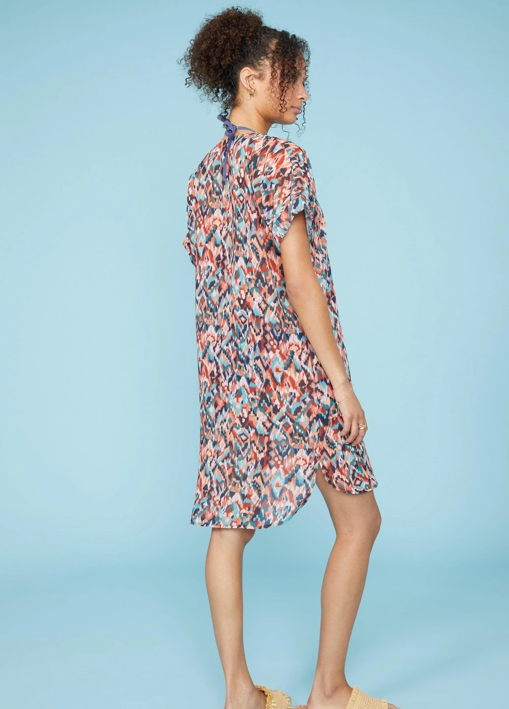 Комбинированное платье Boohoo