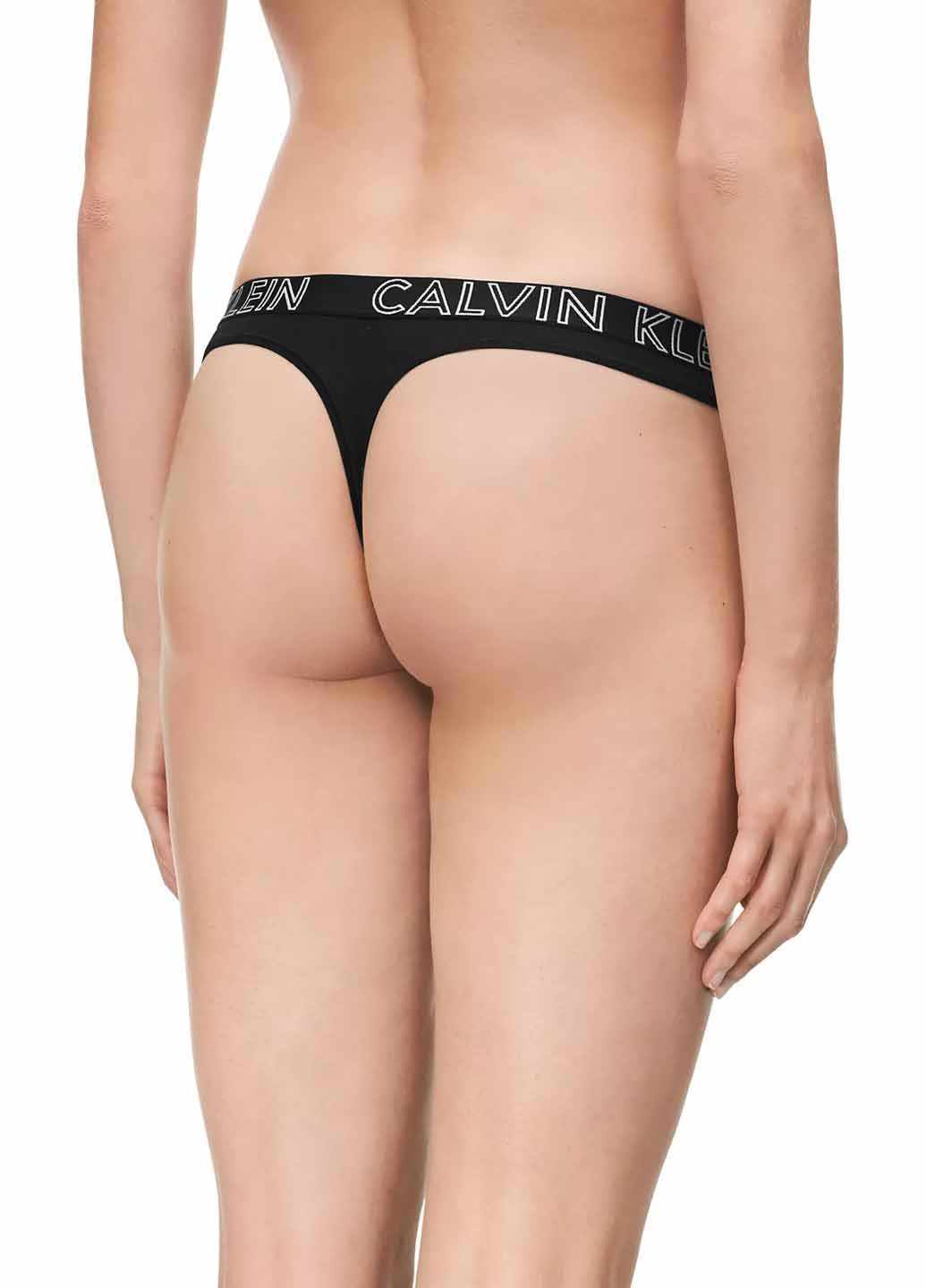 Черный демисезонный комплект (бюстгальтер, трусики) Calvin Klein