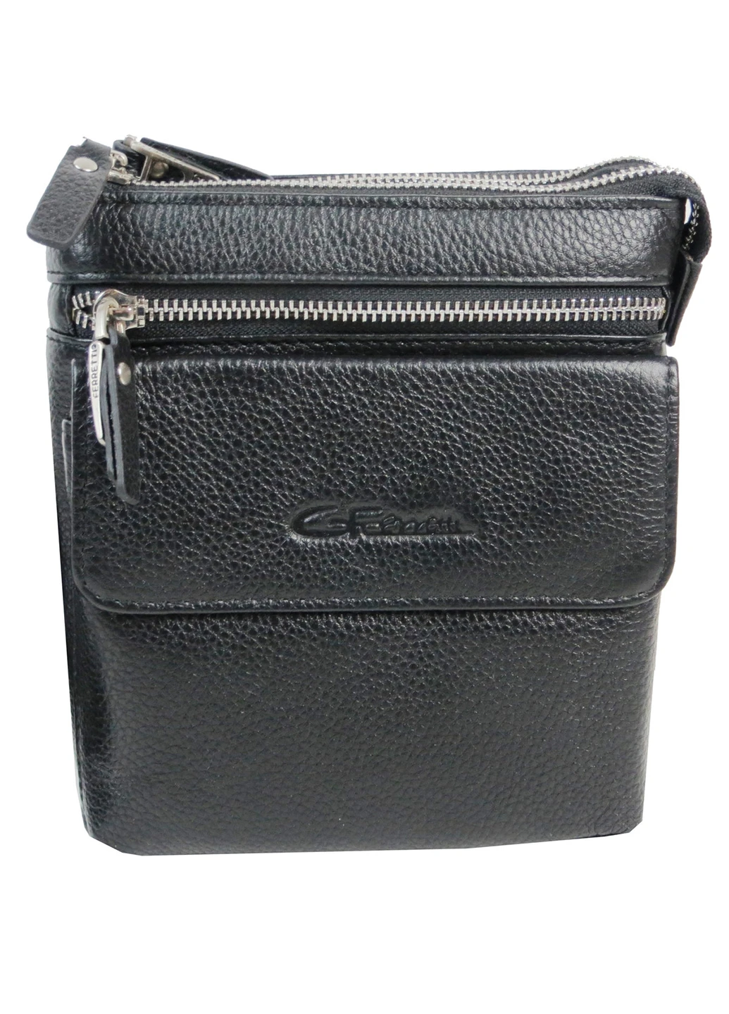 Мужская кожаная сумка 18,5х15,5х9 см Giorgio Ferretti (254595207)