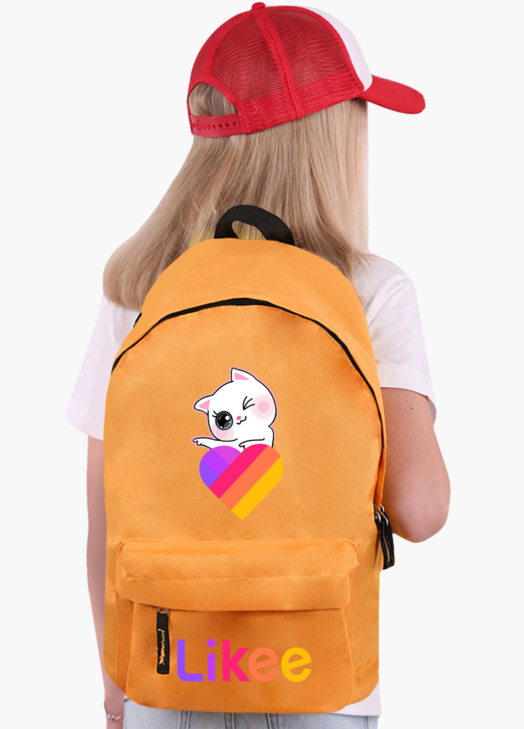 Детский рюкзак Лайки Котик (Likee Cat) (9263-1595) MobiPrint (217832331)