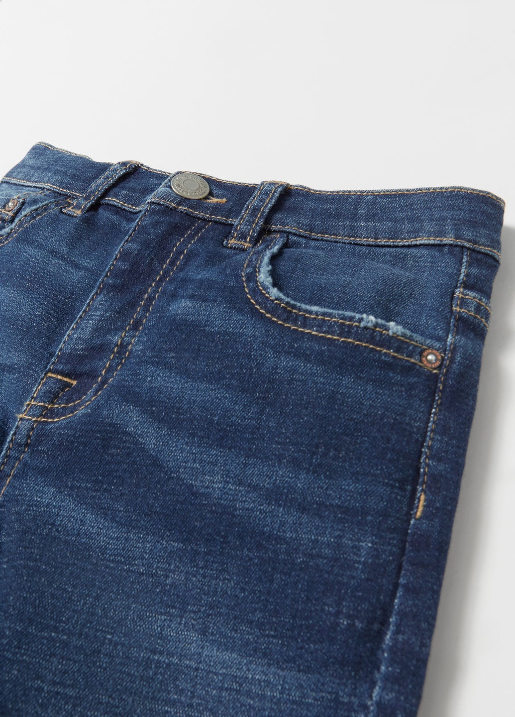 Синие демисезонные скинни джинсы для мальчика Zara