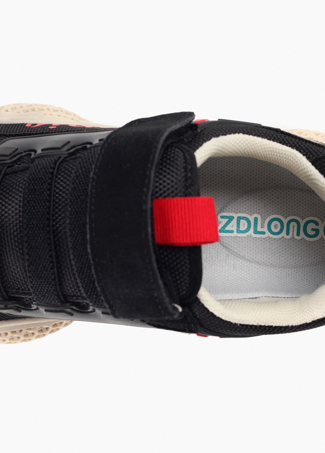 Черные демисезонные кроссовки ZOLONG
