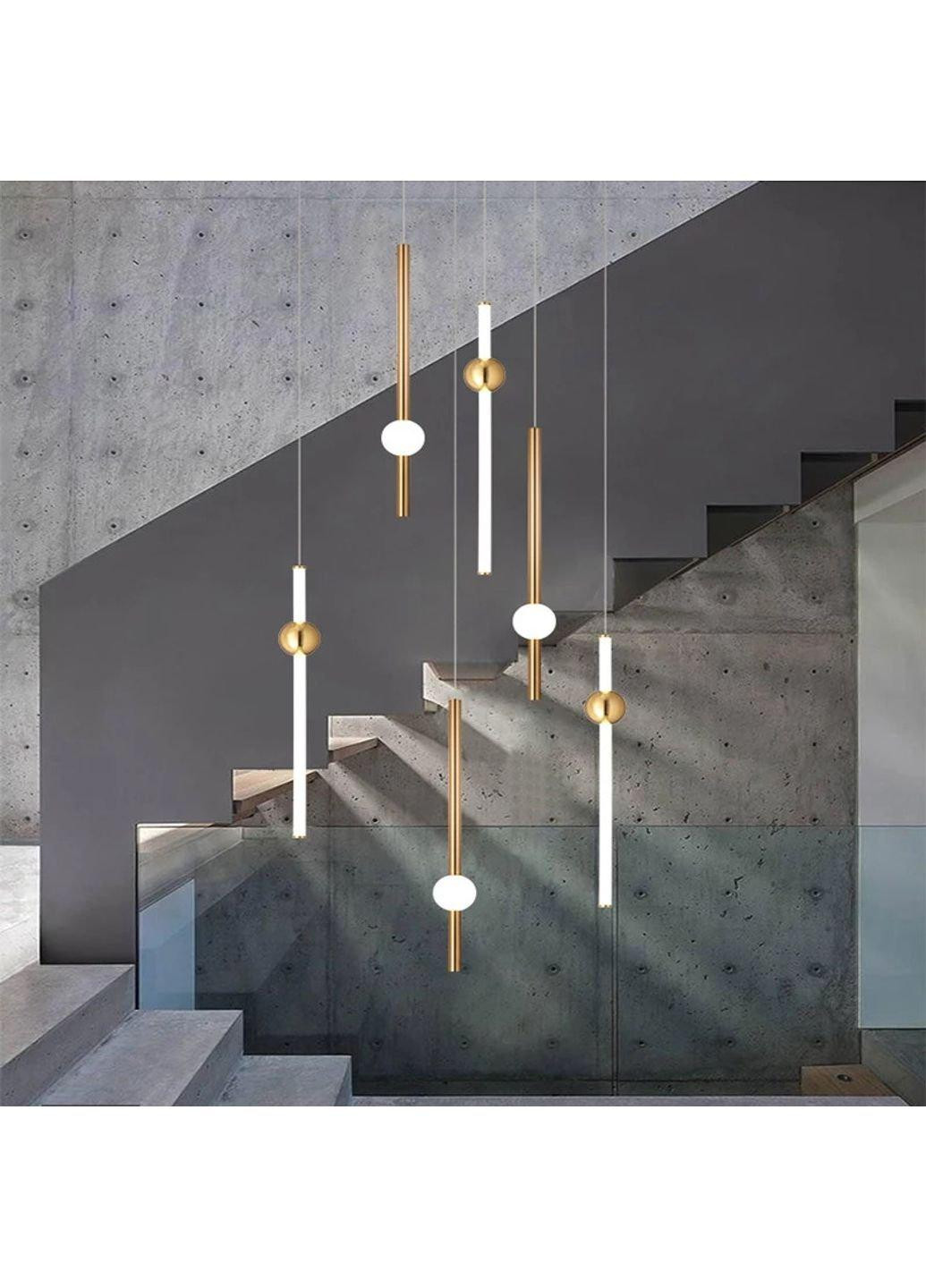 Люстра потолочная LED ND7044/900VB-k Латунь 100х10х10 см. Sunnysky (253122352)