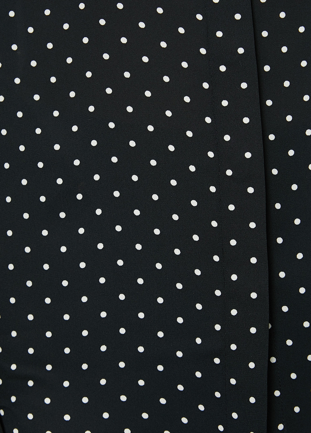 Черно-белая классическая рубашка в горошек KOTON