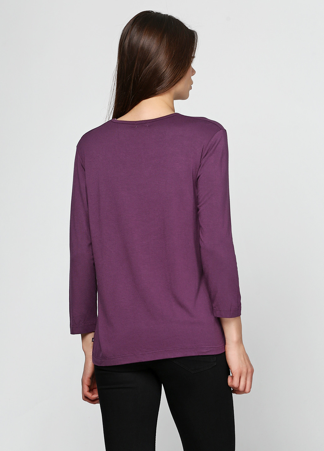 Светло-фиолетовая демисезонная блуза Amalia