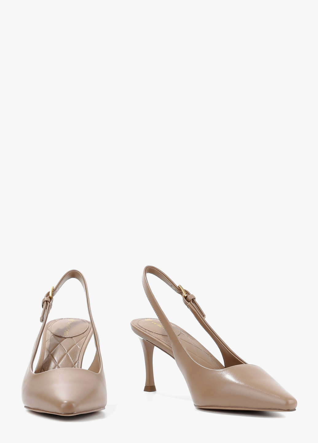 Le'BERDES Туфли слингбеки бежевый з натуральная кожа, украина — лето (322088027)