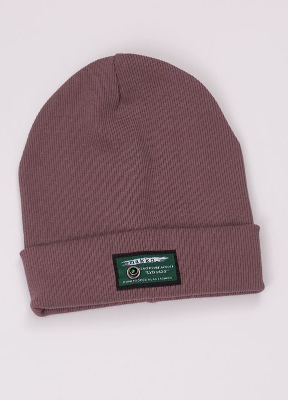 Шапка демисезонная для мальчика 48-52 см Капучино КВ1288-4 Makko (253774990)