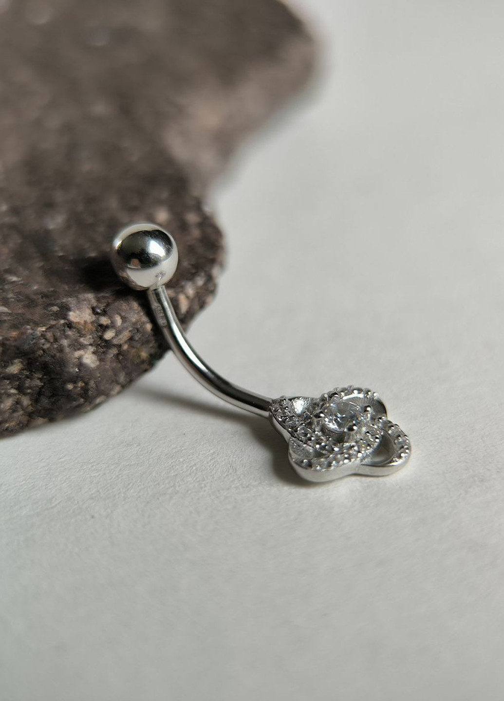 Серьга для пирсинга Silver Flame (350941350)