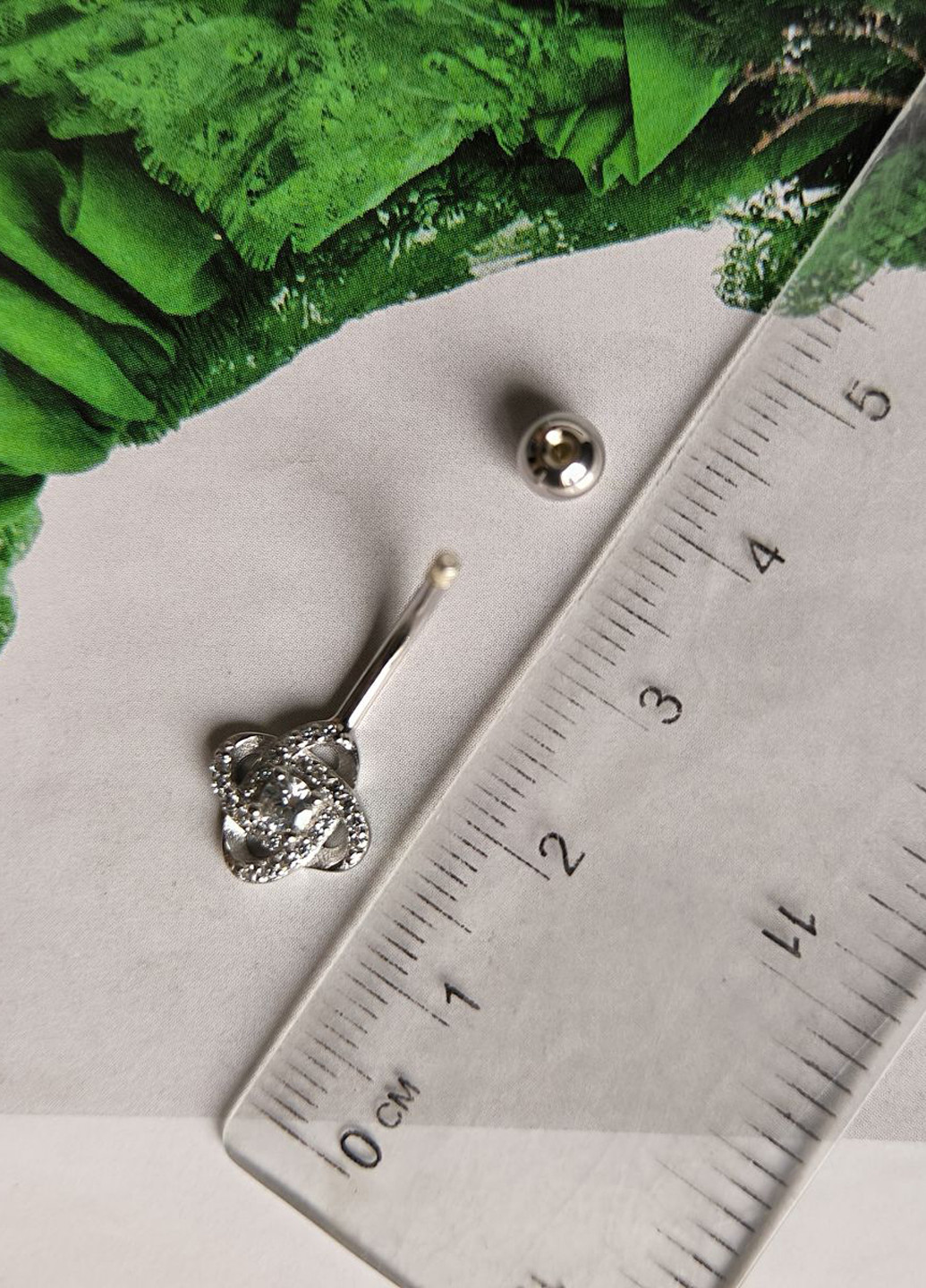 Серьга для пирсинга Silver Flame (350941350)