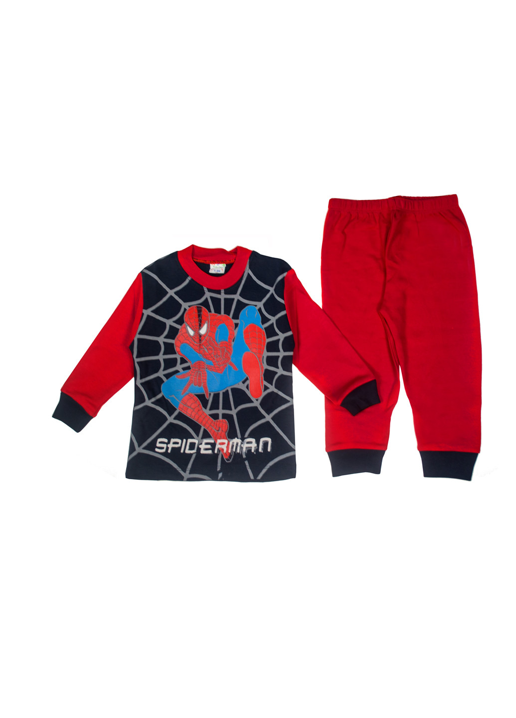 Красная всесезон пижама (кофта, брюки) HFS