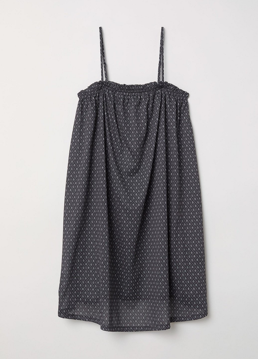 Чорна кежуал сукня H&M в клітинку