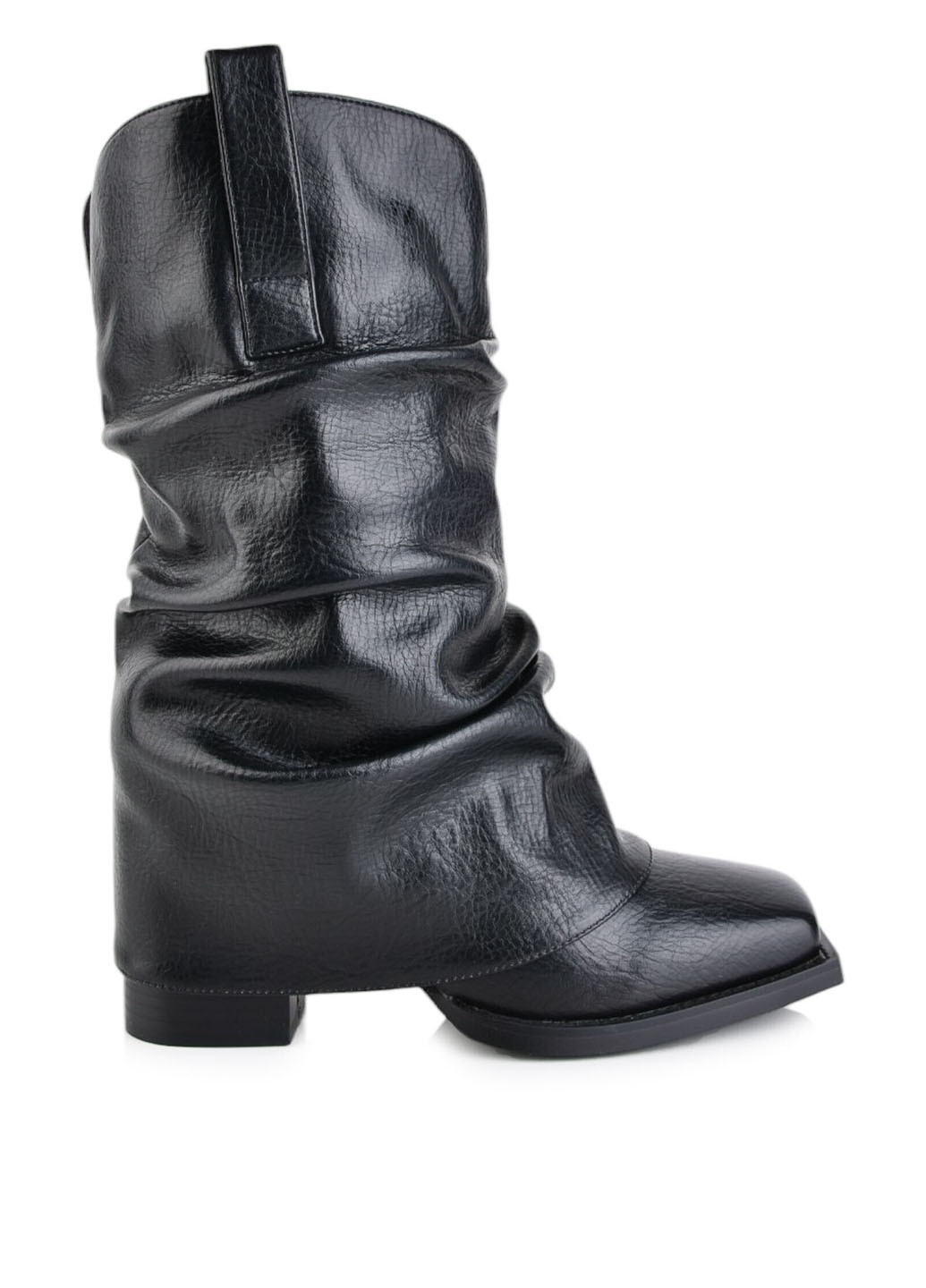 Черные осенние чоботи Lino Marano