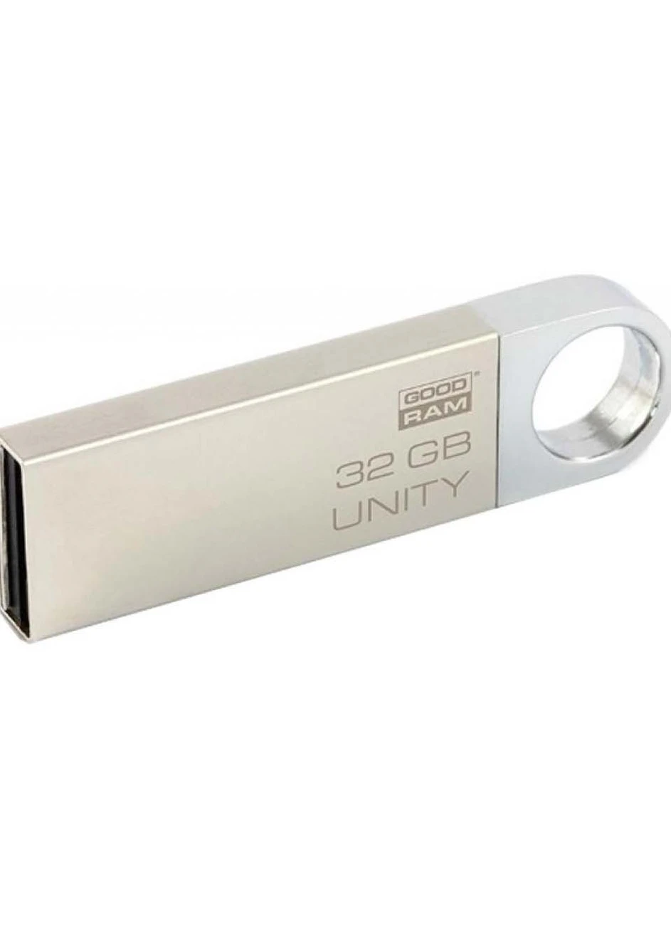 USB флеш накопичувач (UUN2-0320S0R11) Goodram 32GB UUN2 (Unity) Silver USB 2.0 (232750205)