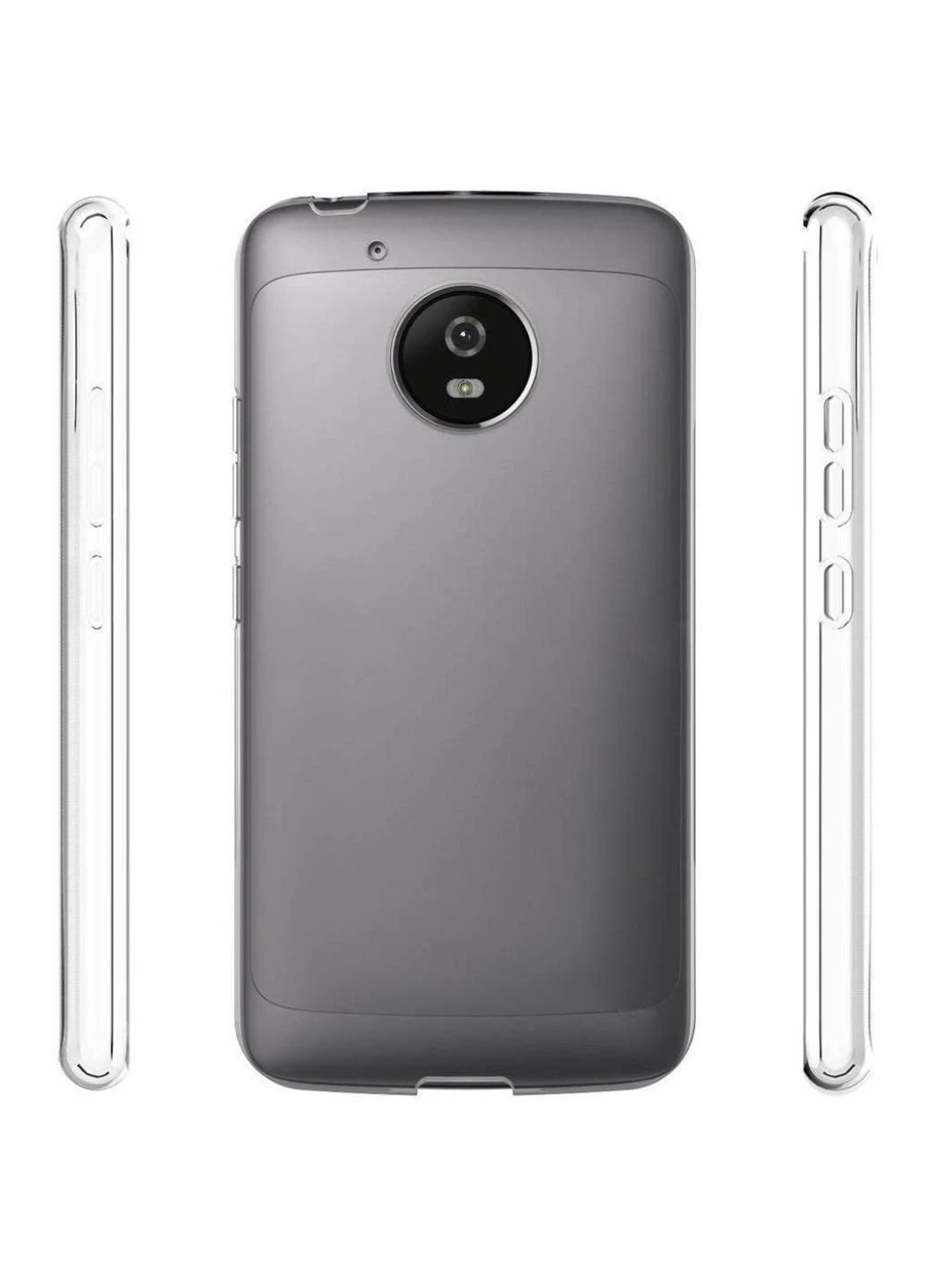 Чохол для мобільного телефону (смартфону) Laudtec для Motorola Moto G5 Clear tpu (Transperent) (LC-MMG5T) BeCover (201492356)