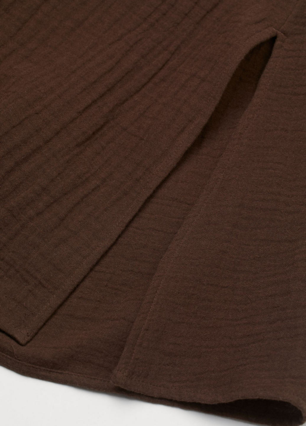 Темно-коричневое кэжуал сарафан H&M однотонное