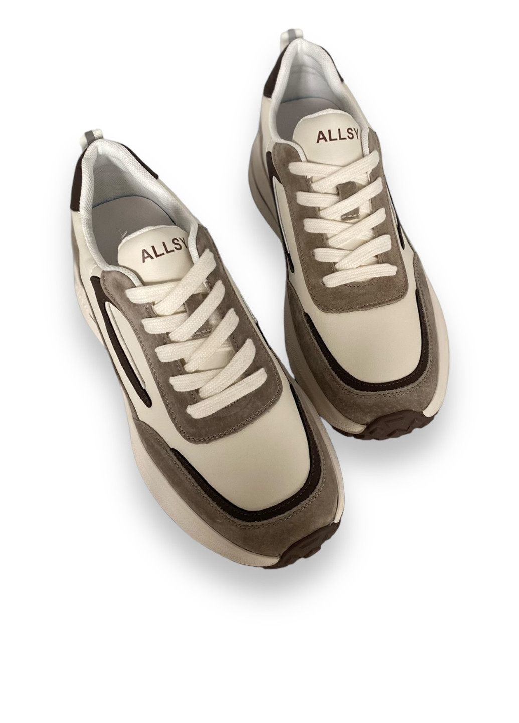 Кроссовки ALLSY светло-коричневые демисезоны (301691139)