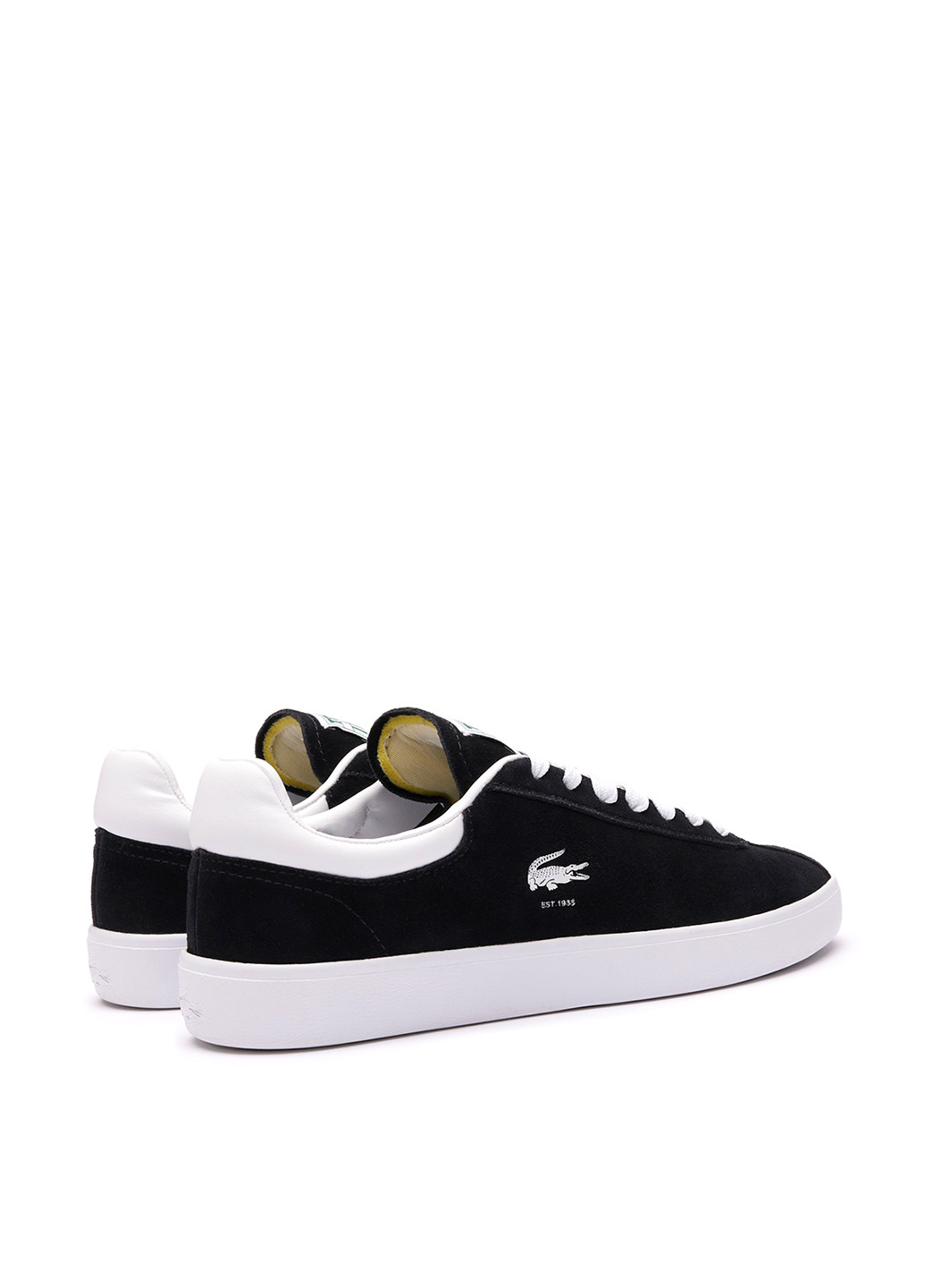 Черные кеды Lacoste