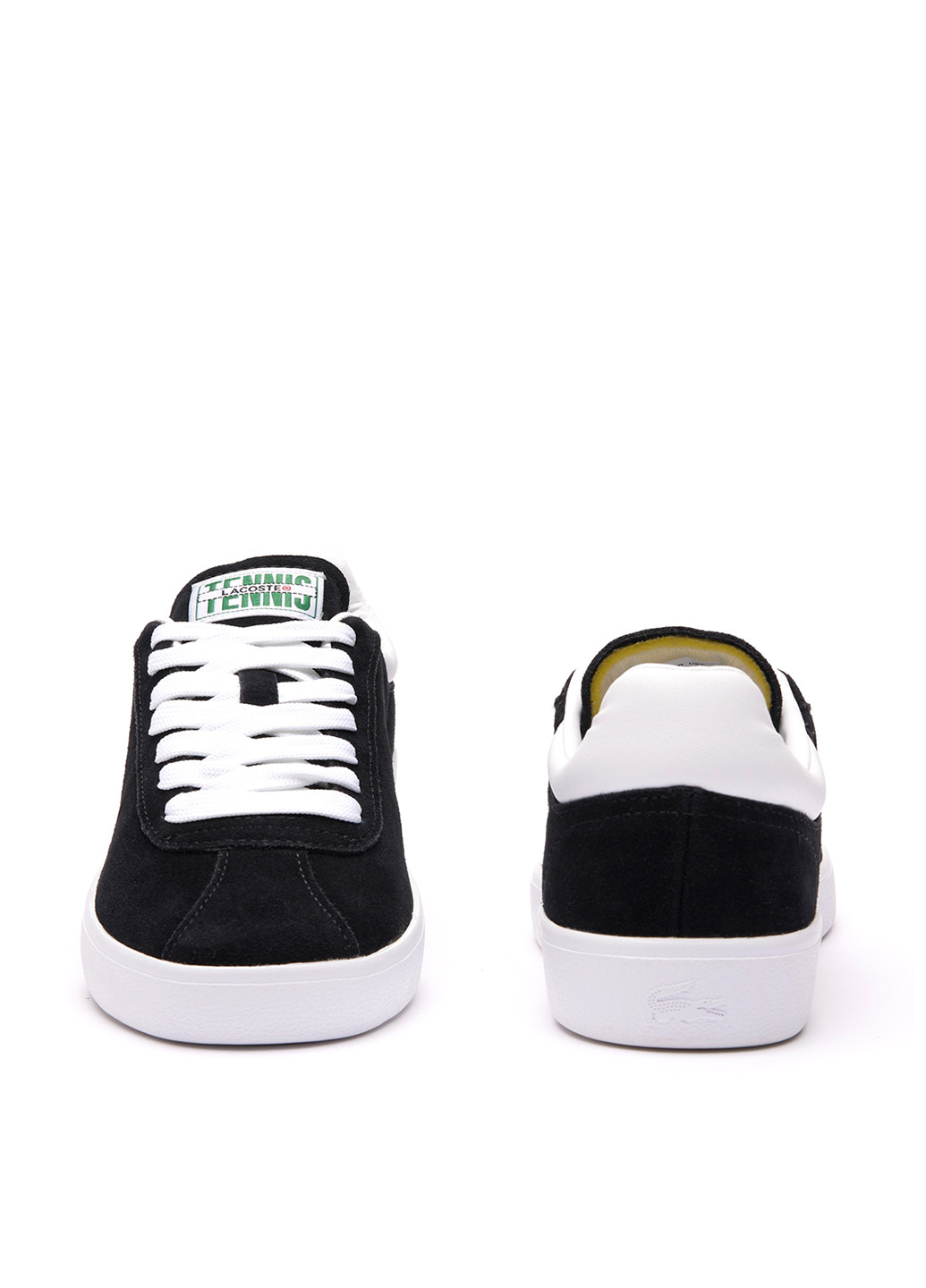 Черные кеды Lacoste