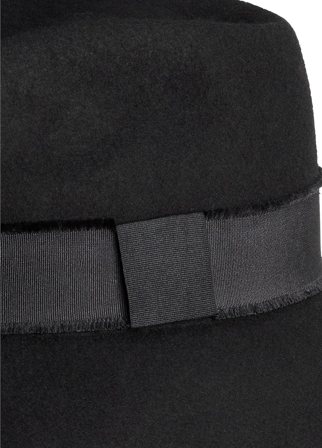 Шляпа H&M чёрная кэжуал шерсть