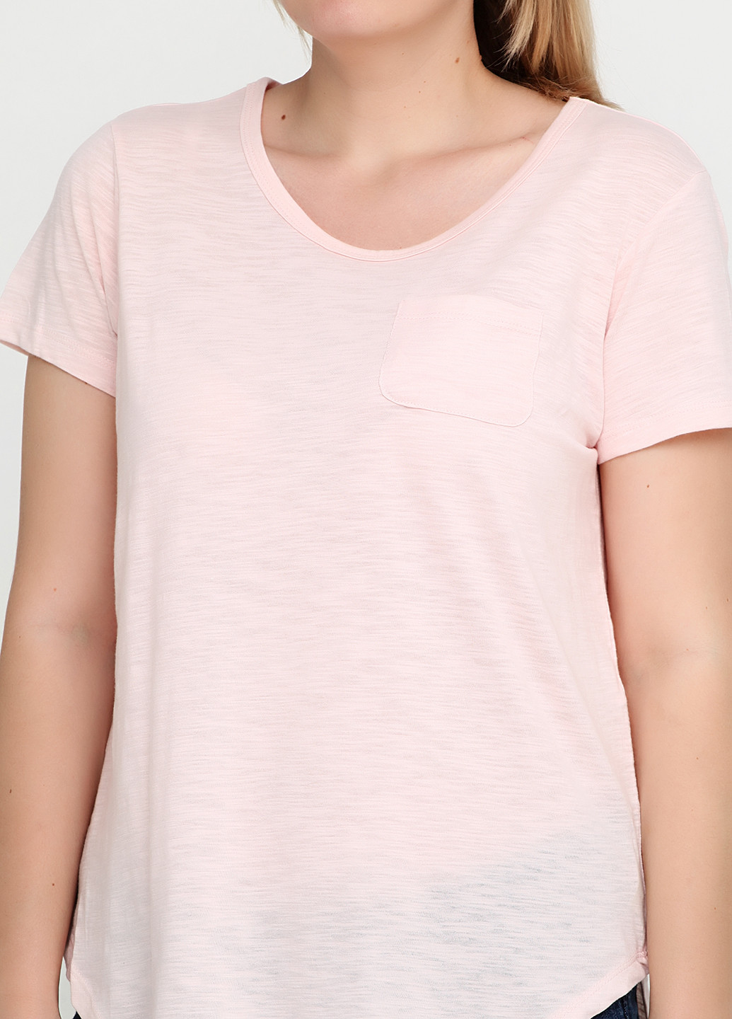 Бледно-розовая летняя футболка Francesca's