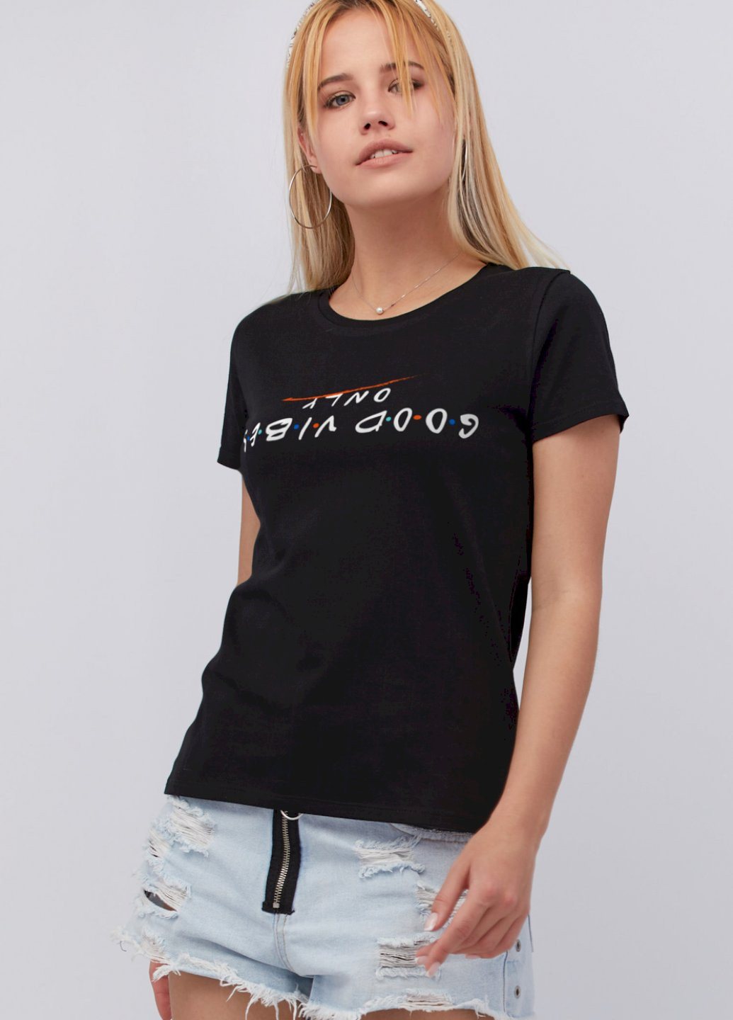 Футболка Basic / дихаючий принт / YAPPI - (252386506)