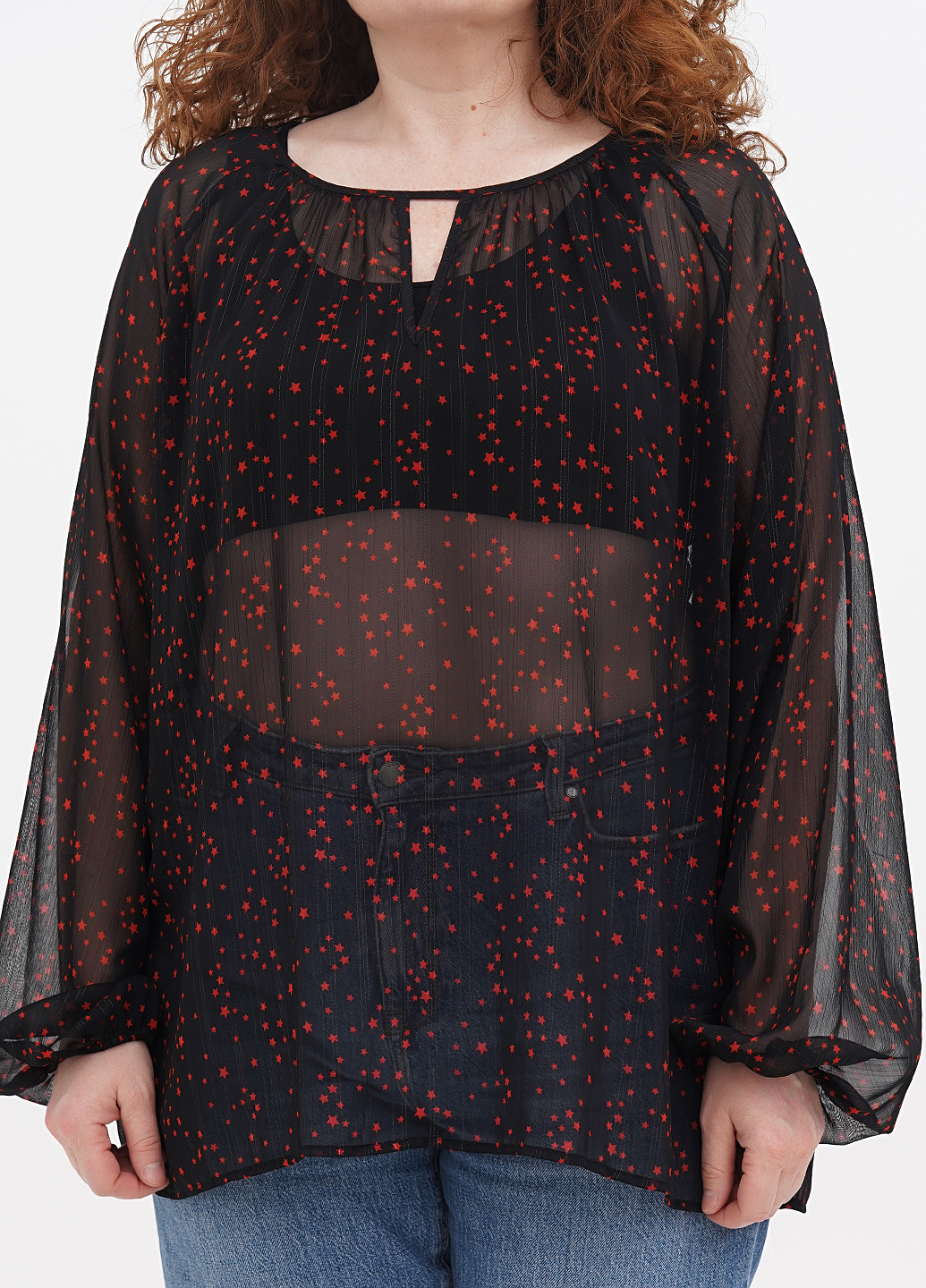Чорна блузка Fiorella Rubino