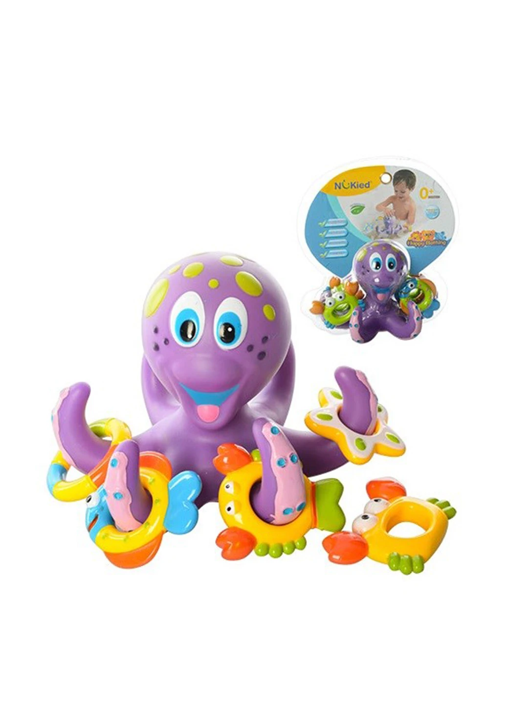 Іграшка-сортер Восьминіг, 21х23х15 см For Kids (102426356)