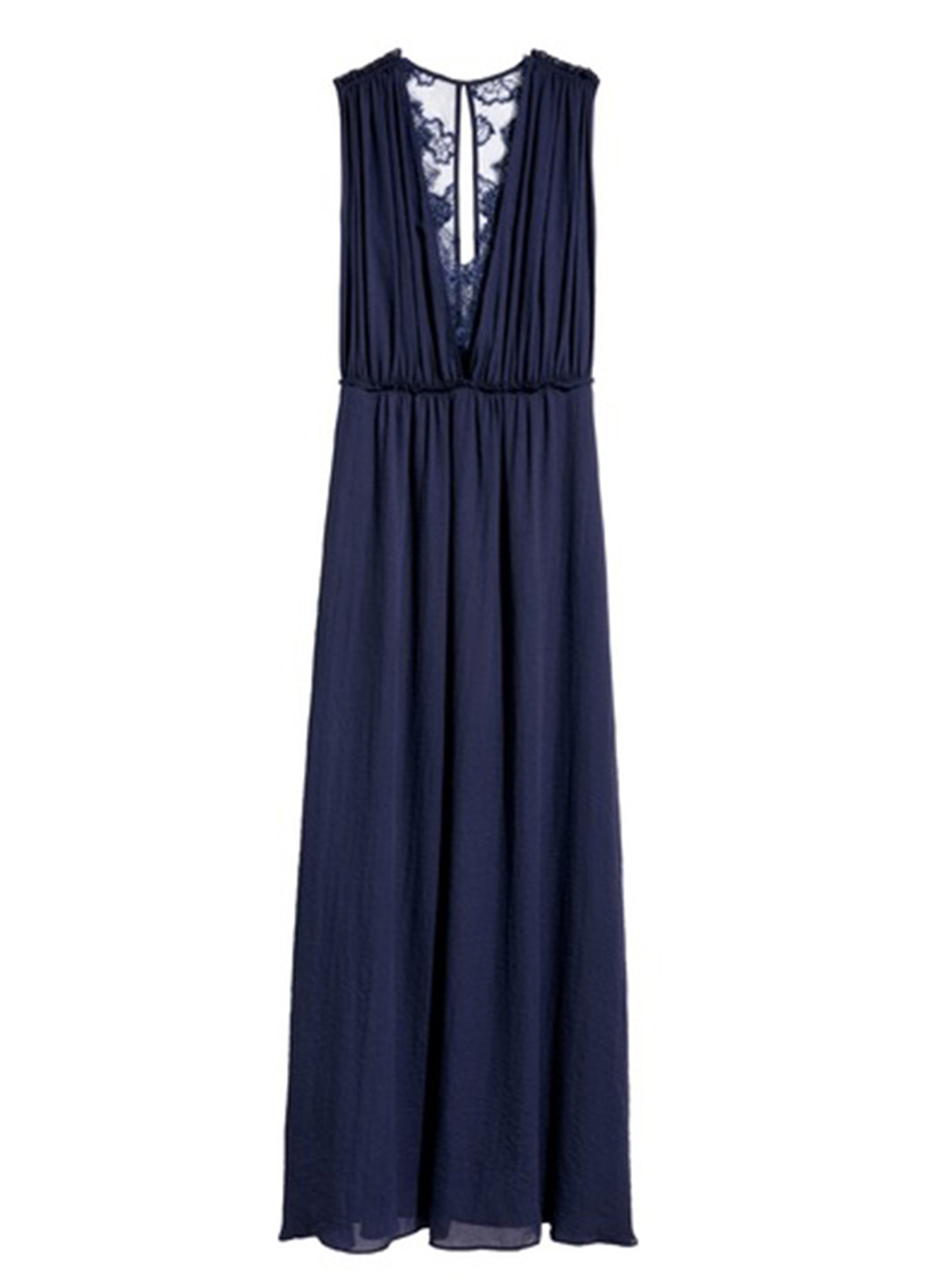 Темно-синее кэжуал платье H&M