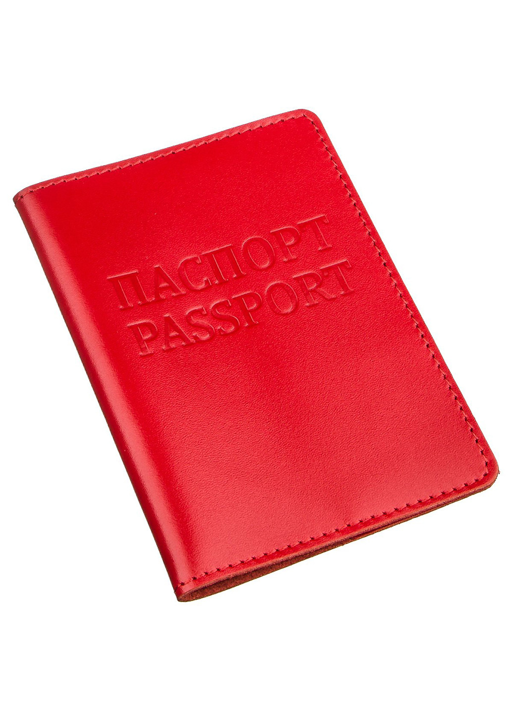 Шкіряна обкладинка на паспорт 9,5х13х1 см Shvigel (253174461)