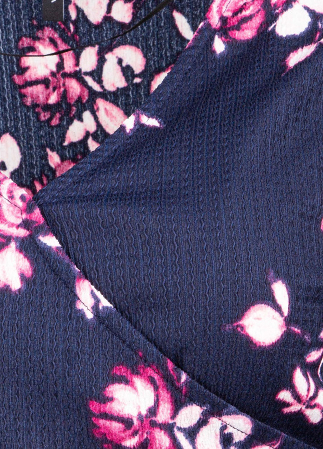Темно-синее кэжуал платье футляр Vero Moda с цветочным принтом