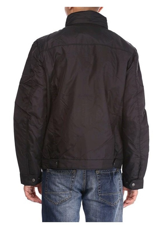 Черная зимняя куртка мужская Geox