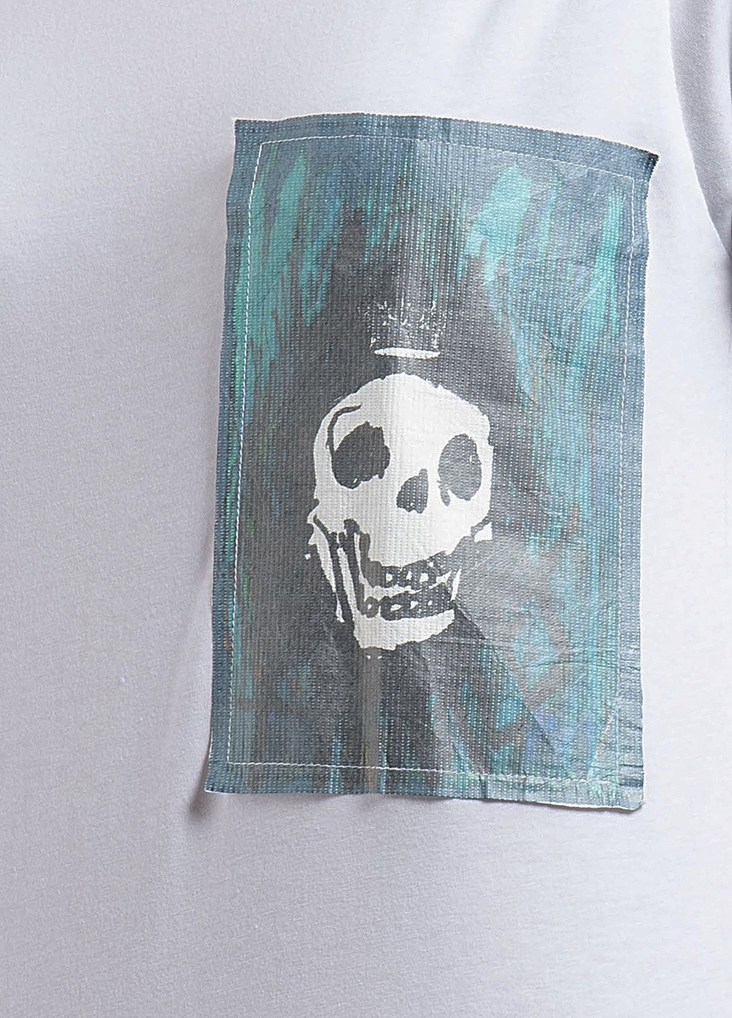 Біла футболка з принтом Hamlet Ko Samui - (250382429)