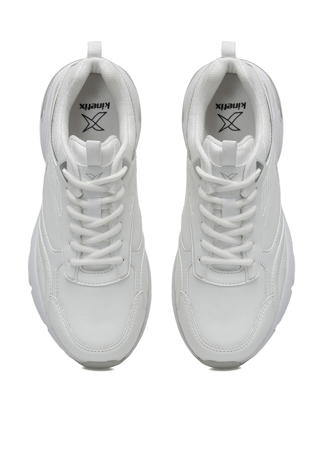 Белые демисезонные кроссовки Kinetix
