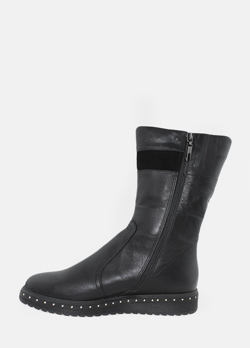 Черные зимние полусапоги rp7750 черный Passati