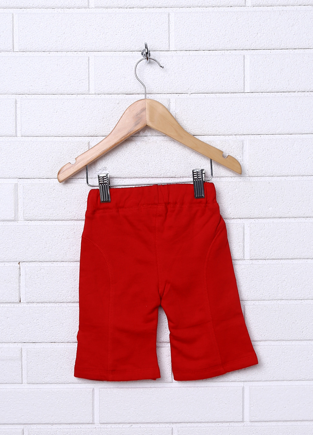 Красные кэжуал демисезонные прямые брюки New Born