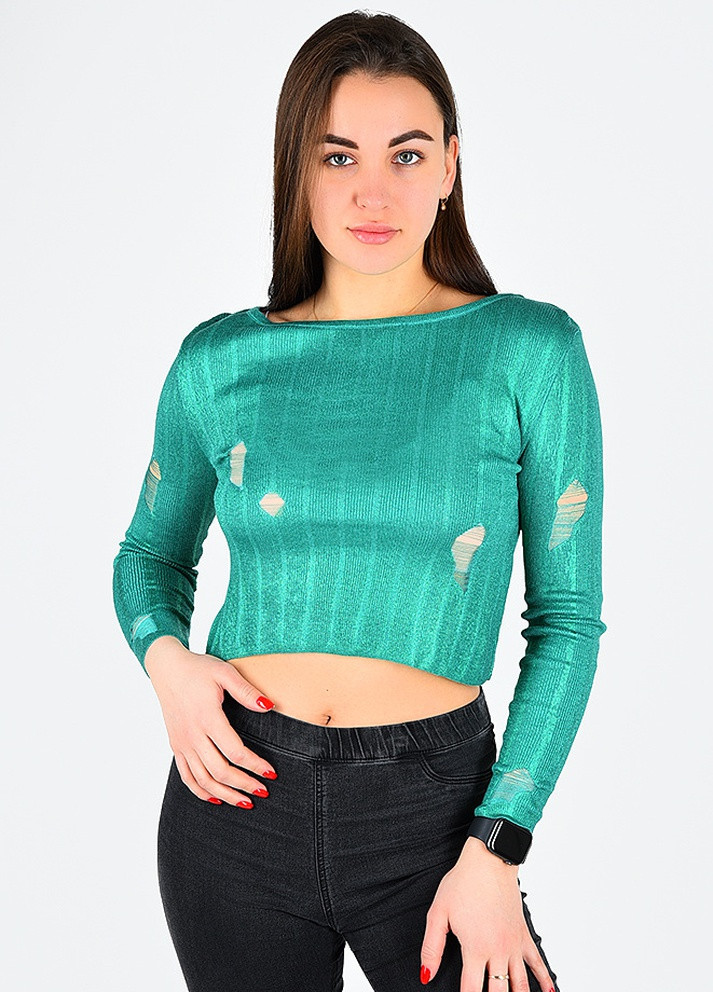 Зелений демісезонний светр AAA