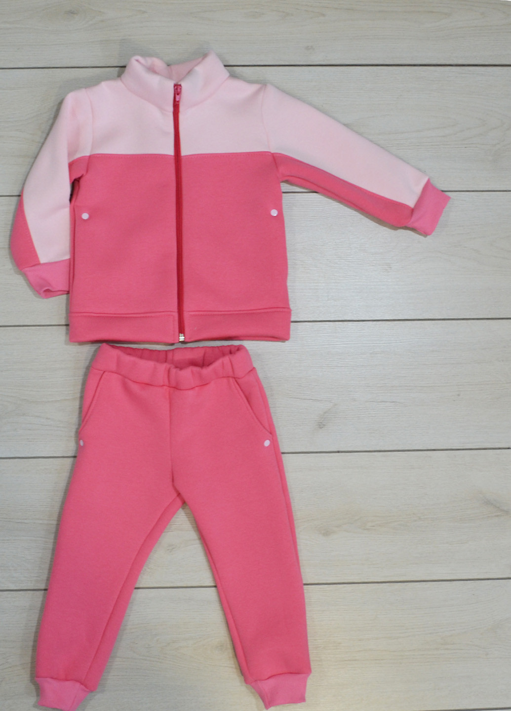 Розовый демисезонный костюм для мальчика синий Витуся