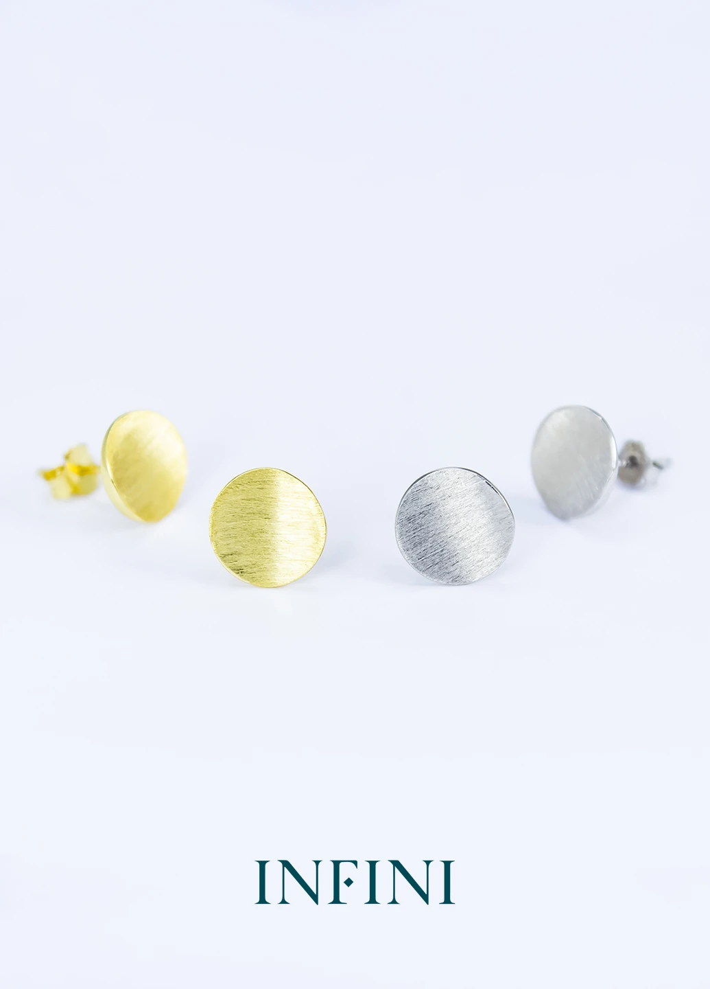 Сережки срібні Infini монетки (222694057)