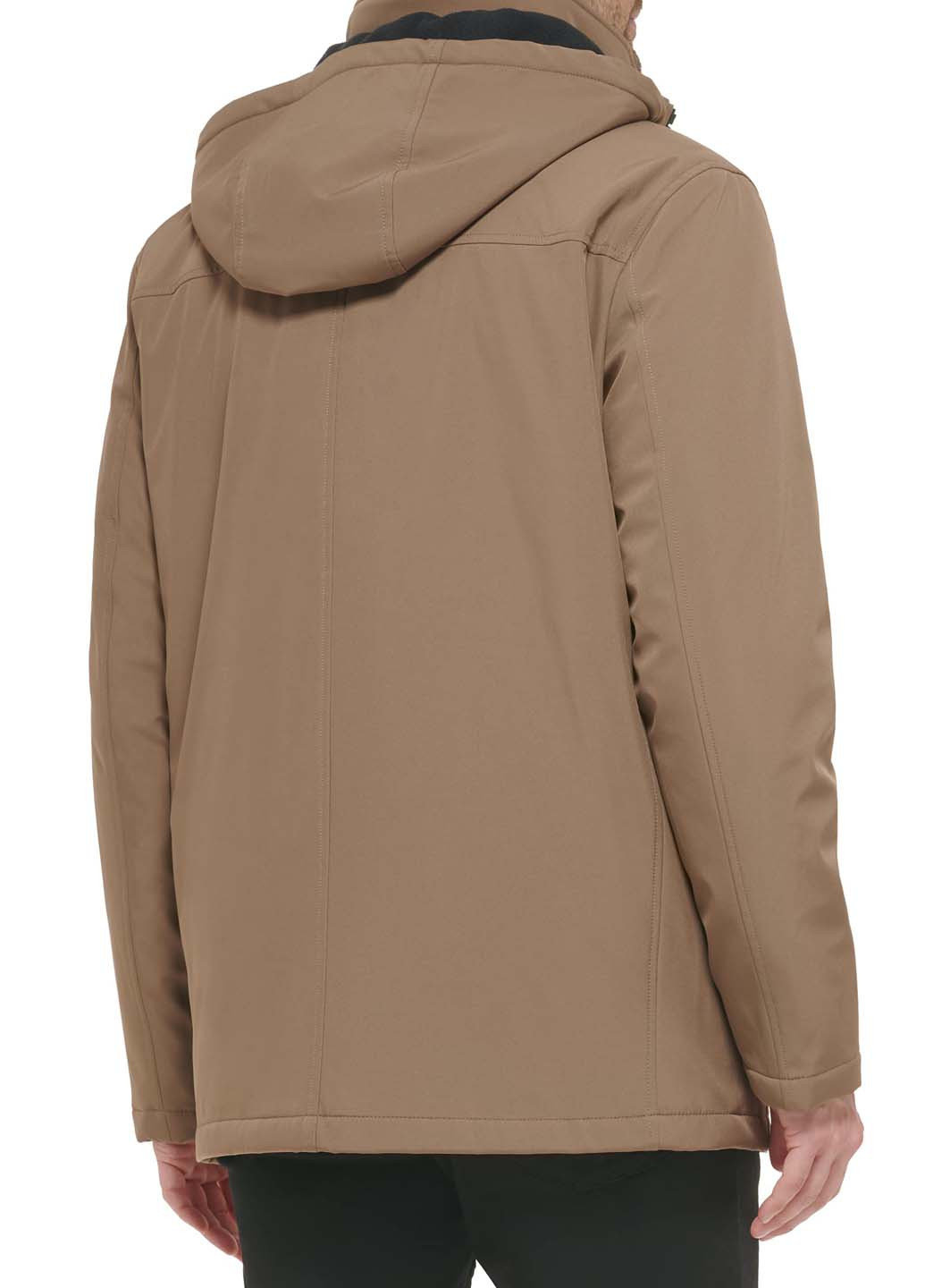 Коричневая демисезонная куртка Calvin Klein