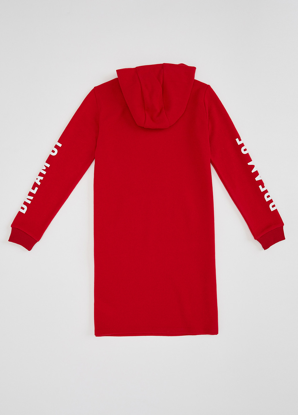 Червона кежуал плаття, сукня сукня-худі DeFacto