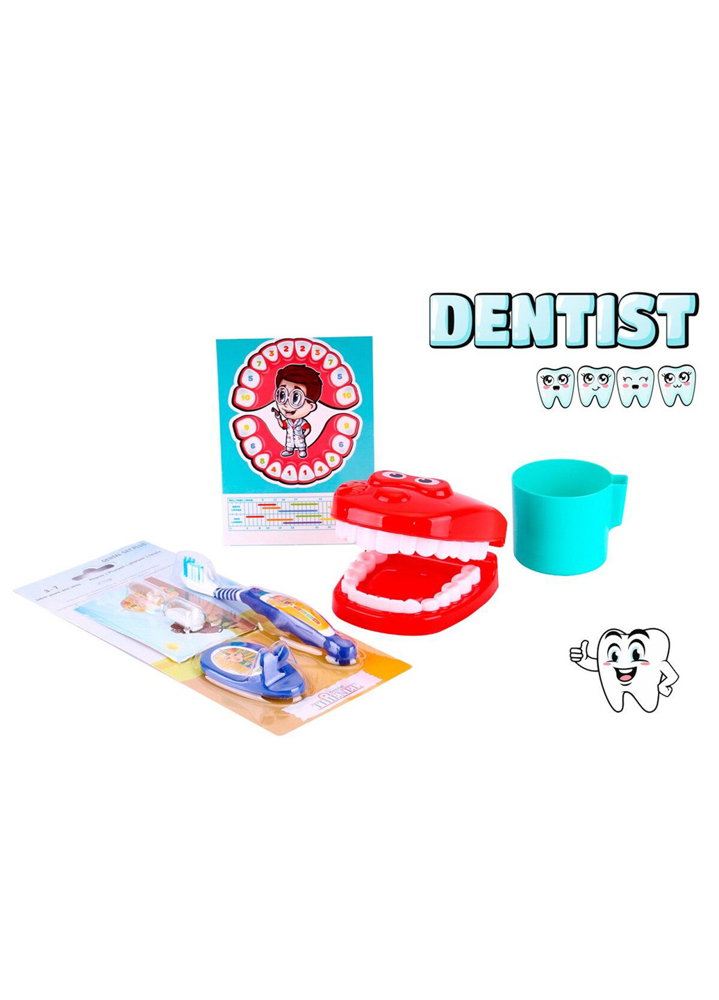 Набор стоматолога 11 предметов ТехноК наборы доктора (252660290)