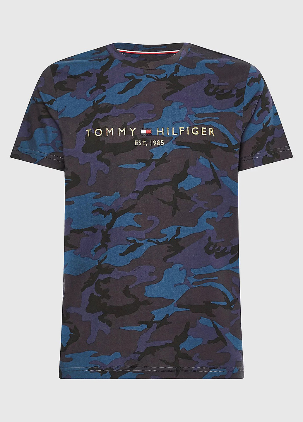 Индиго футболка Tommy Hilfiger