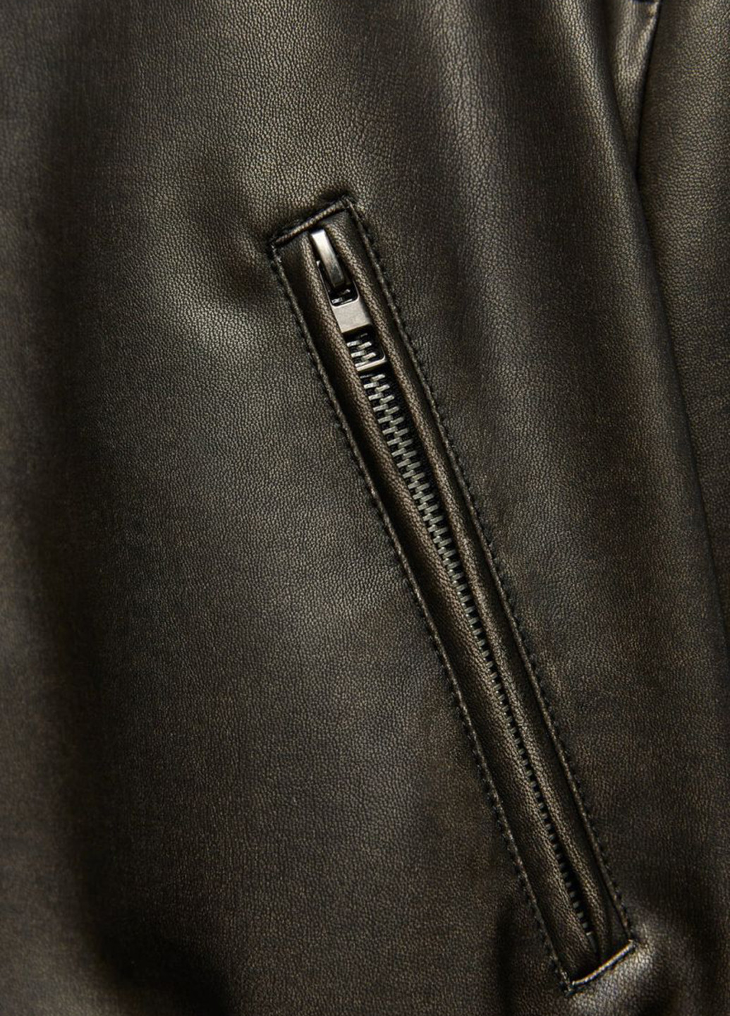 Темно-коричневый демисезонный Бомбер Zara