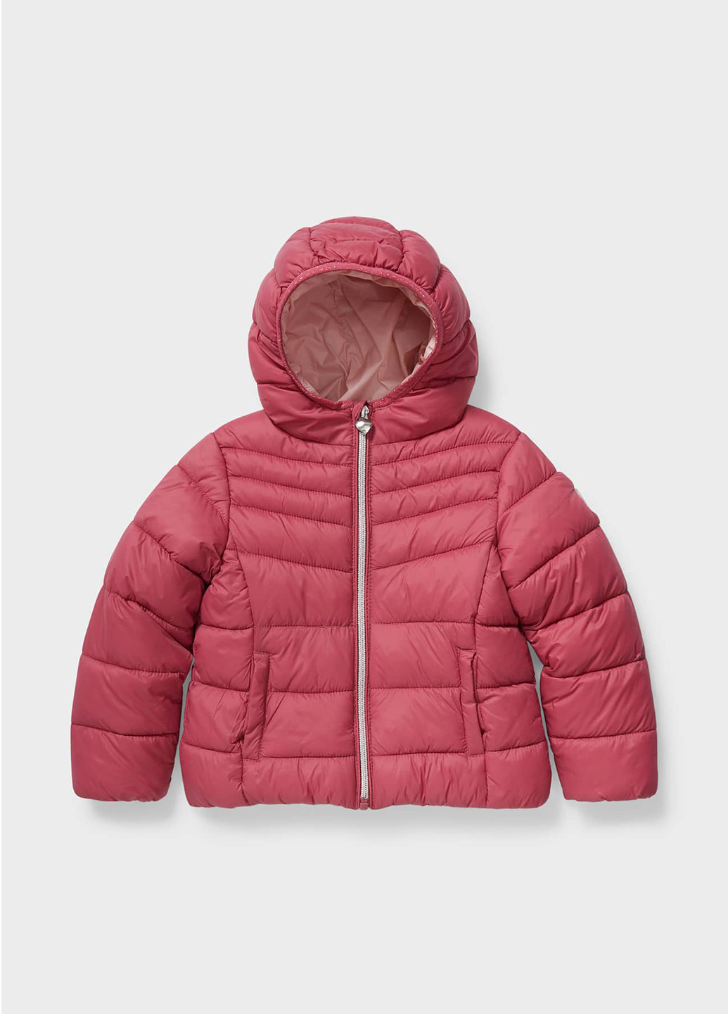Темно-розовая демисезонная куртка C&A