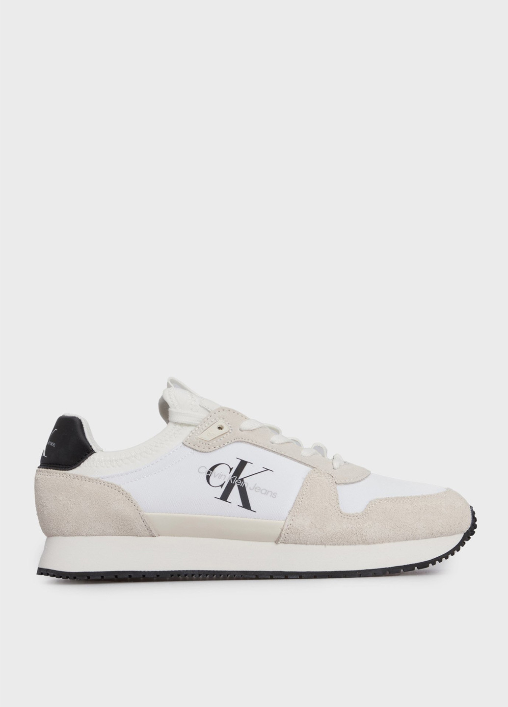 Белые всесезонные кроссовки Calvin Klein Jeans