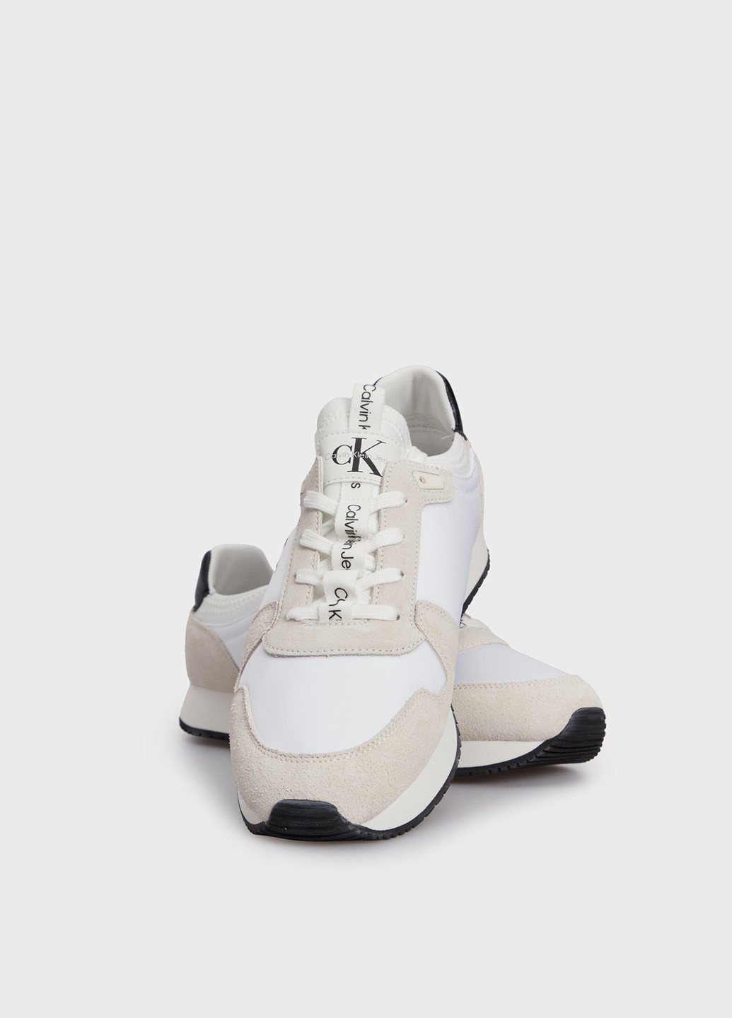 Белые всесезонные кроссовки Calvin Klein Jeans