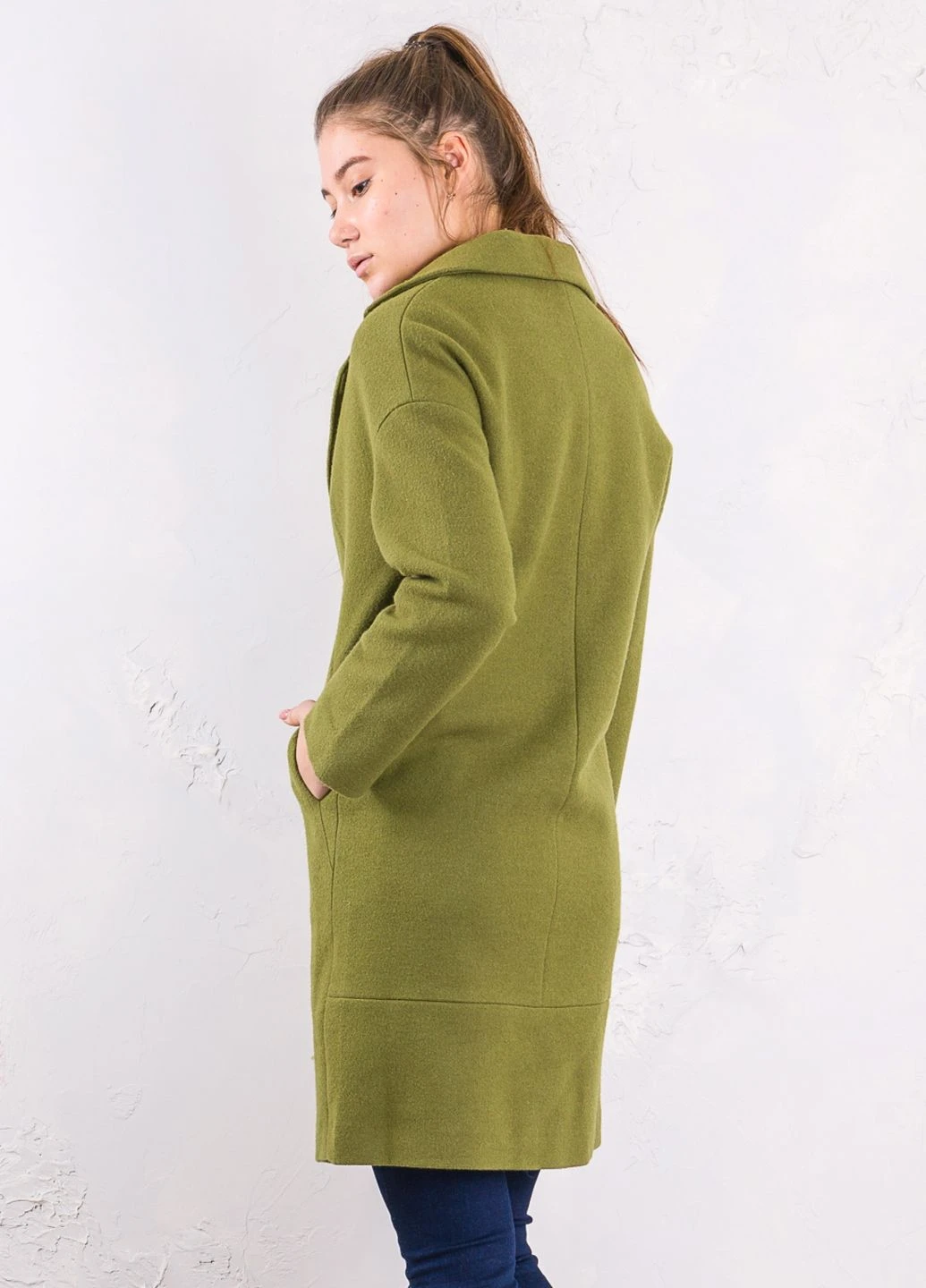 Оливкове (хакі) демісезонне Пальто Vero Moda